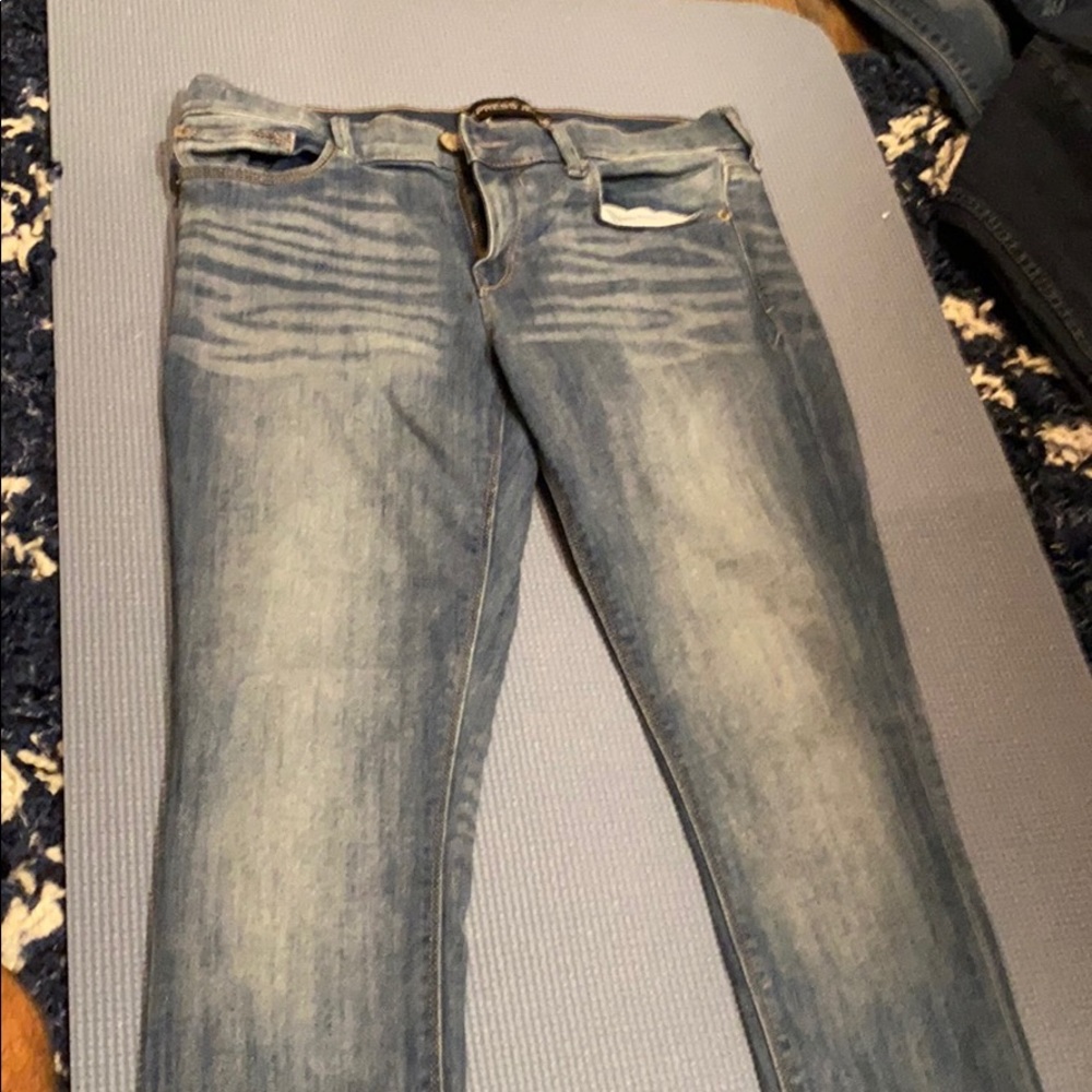Jean Lot, 3 Pairs, Express, Arizona, Mossimo